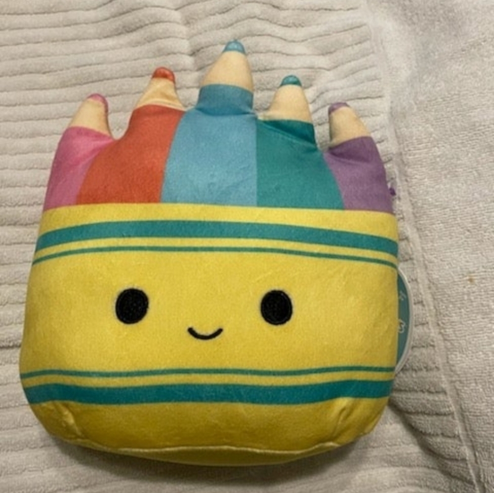 Squishmallow Cade 8" New color pencils plush